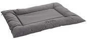 Legowiska dla psów - Hunter łóżko dla psa Gent antybakteryjna, szary - miniaturka - grafika 1