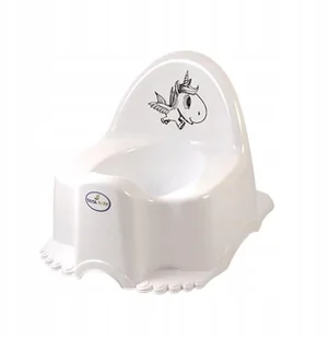 Tega Baby PO-055-103 Nocnik z pozytywką ECO JEDNOROŻEC biały - Nocniki - miniaturka - grafika 2