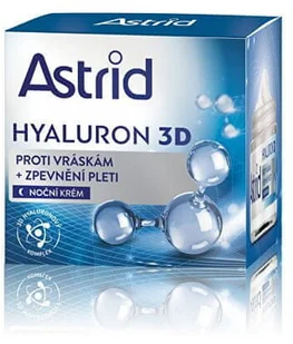Astrid Wzmacniający krem przeciwzmarszczkowy na noc Hyaluron 3D 50 ml - Kremy do twarzy Astrid Wzmacniający krem przeciwzmarszczkowy na noc Hyaluron 3D 50 ml - Kremy do twarzy - miniaturka - grafika 1