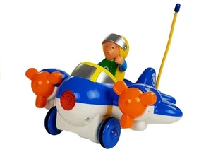Import Samolot z Pilotem Zdalnie sterowany kierownicą 4869 - Zabawki zdalnie sterowane - miniaturka - grafika 2