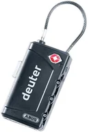 Akcesoria turystyczne - Deuter Kłódka TSA Cabel Lock black 395132170000 - miniaturka - grafika 1