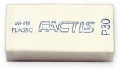 Gumki biurowe - Factis Gumki P-30 białe małe (30 szt) - miniaturka - grafika 1