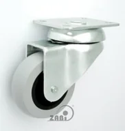 Meble modułowe i akcesoria - Koło Zabi meblowe w obudowie skrętnej tworzywo-gumowe fi 50 M52T - miniaturka - grafika 1