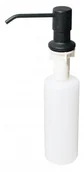 Mydelniczki i dozowniki mydła - Dozownik do płynów York grafitowy - miniaturka - grafika 1