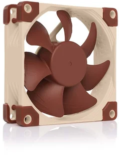 Noctua NF-A8 5V cichy wentylator premium z kablem zasilającym USB 3-pin wersja 5V 80mm brązowy NF-A8 5V - Chłodzenie procesora - miniaturka - grafika 2