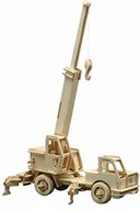 Samochody i pojazdy dla dzieci - Pebaro Dołączony Toys dołączony toys863/4 drewniane konstrukcji Crane truck - miniaturka - grafika 1