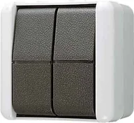 Wyłączniki światła i elektryczne - Jung 805 W serii przełącznik kołyskowy 805W - miniaturka - grafika 1