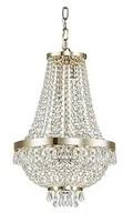 Lampy sufitowe - Ideal Lux Caesar Sp6 Oro 114729 - miniaturka - grafika 1