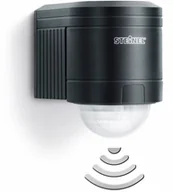 Czujniki ruchu i zmierzchu - Steinel Czujnik ruchu PIR 602710 przekaźnik czarny IP54 Nadtynkowy Ścienny - miniaturka - grafika 1