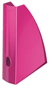 Pojemniki biurowe - Leitz Pojemnik na dokumenty WOW Różowy - miniaturka - grafika 1