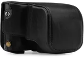 Akcesoria fotograficzne - MegaGear megagear Leica Q (typ 116) EVER Ready prawdziwej skóry aparat-Case z paskiem do noszenia na ramieniu MG1402 - miniaturka - grafika 1