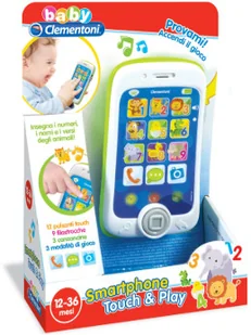 Clementoni Smartfon dotykowy 17223 - Zabawki interaktywne dla dzieci - miniaturka - grafika 2