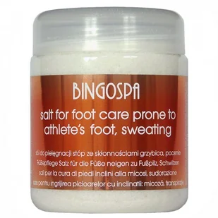 BingoSpa Sól do stóp ze skłonnościami do grzybicy i pocenia - BingoSpa Salt For Feet Sól do stóp ze skłonnościami do grzybicy i pocenia - BingoSpa Salt For Feet - Pielęgnacja stóp - miniaturka - grafika 4