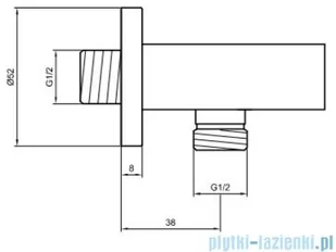 Kohlman Axel Black zestaw prysznicowy z deszczownicą 25 cm czarny mat QW210ABR25 | - Zestawy prysznicowe - miniaturka - grafika 4