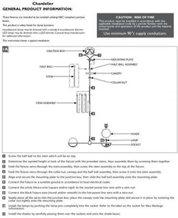 Elstead Lighting Lampa Apollo FE-APOLLO5-PN FE-APOLLO5-PN - Lampy sufitowe - miniaturka - grafika 4