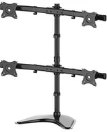 Uchwyty do monitorów - Multibrackets Hagor M Table Mount FS ouad monitor stand podstawa na 4 wywietlacze stołu 33  68 cm Zakres nachylenia obracana rotierbar VESA 100 X 100 4 X 8kg Max 7350073733347 - miniaturka - grafika 1