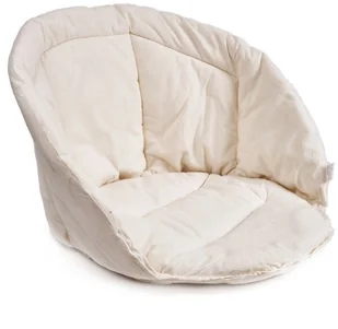 Huśtawka fotel bocianie gniazdo ecru XL z poduszką - Fotele i krzesła ogrodowe - miniaturka - grafika 2