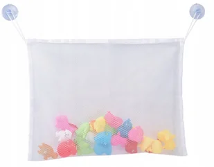 Siatka - organizer do łazienki na zabawki 45*35cm KX9547 - Kosmetyczki, organizery i kuferki - miniaturka - grafika 2