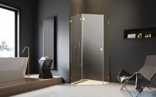 Radaway Essenza Pro Gold Ptj kabina 80x80 lewa przejrzyste 10100000-09-01L/10100100-01-01 - Kabiny prysznicowe - miniaturka - grafika 3
