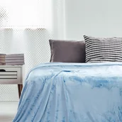 Koce - DecoKing Koc z mikrofibry 160x210 BLA/MIC/PEPP/160 - miniaturka - grafika 1