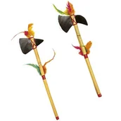 Gadżety dla niej i dla niego - Widmann Broń "Indiański Topór" 37 cm 2 szt WI3079I - miniaturka - grafika 1