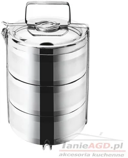 Termos trojak obiadowy ze stali nierdzewnej, - Termosy - miniaturka - grafika 2