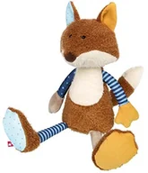 Maskotki i pluszaki - Sigikid 42849, Patchwork Sweety przytulanka, lis/niebiesko-żółty 42849 - miniaturka - grafika 1