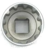 Klucze i nasadki - Honiton Nasadka 12-kątna, 3/4", 27 mm - miniaturka - grafika 1