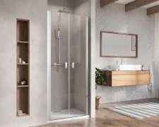 Radaway Nes DWD I Drzwi 120x200 cm chrom przezroczyste EasyClean 10027120-01-01 - Ścianki i drzwi prysznicowe - miniaturka - grafika 2