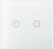 Systemy inteligentnych domów - Nedis Nedis Nedis WiFi Smart Light Switch | Dual WIFIWS20WT - miniaturka - grafika 1