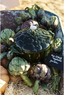 Staub Garnek żeliwny okrągły karczoch Cocotte Special 3 L zielony 40501-094-0 - Garnki - miniaturka - grafika 5