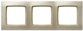 Klawisze i ramki - Ospel Karo ecru ramka R-3S/42 R-3S/42 - miniaturka - grafika 1