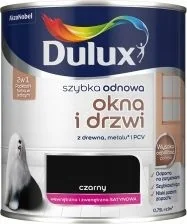 Dulux Szybka Odnowa Okna i drzwi czarny 750 ml - Farby olejne i specjalne - miniaturka - grafika 2