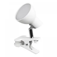 Lampy stojące - Rabalux Noah biała LED 5W 3000K Lamka stołowa z klipsem 1477 1477 - miniaturka - grafika 1