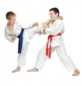 Kimona, stroje i obuwie - Kimono Do Karate Karatega Dla Dzieci + Pas 160 CM - miniaturka - grafika 1