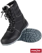 Obuwie robocze - Reis BRNORDREIS S3 SRC - robocze typu kozak, skóra wodoodporna, podnosek, wkładka, ocieplane kożuszkiem - 39-47. - miniaturka - grafika 1