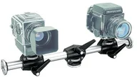 Akcesoria do lamp błyskowych - Manfrotto 131DD poziome 4-głowe akcesorium ramię - srebrny (do montażu 2 głowic pionowo i 2 główek poziomo, gwint 3/8" na wszystkich mocowaniach) 131DD - miniaturka - grafika 1