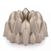 Formy do ciast - Tescoma Delicia Rozeta 24 Cm Jasnobrązowa Forma Do Babki Z Tuleją Metalowa - miniaturka - grafika 1