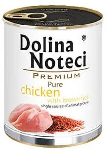 Dolina Noteci Pure kurczak z ryżem 800g - Mokra karma dla psów - miniaturka - grafika 2