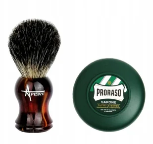 Tradycyjny Pędzel Do Golenia Włosie Sierść Borsuka - Pędzle do golenia - miniaturka - grafika 19