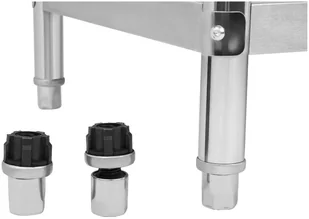 Royal Catering Stół roboczy ze stali nierdzewnej - 200 x 60 cm - RCAT-200/60-NW - Wózki na żywność - miniaturka - grafika 5