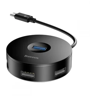 Baseus Hub USB Baseus CAHUB-G01 3x USB 2.0 1x USB 3.0 kolor czarny - Huby USB - miniaturka - grafika 3