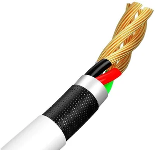 Baseus Simple Wisdom Zestaw kabel USB - Micro USB wzmocniony Quick Charge 2.1A 1.5m 2szt TZCAMZJ-02 - Kable USB - miniaturka - grafika 7