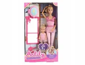 Lalki dla dziewczynek - Lalka Anlily 30 CM Balerina Z Dzieckiem I Akcesor - miniaturka - grafika 1