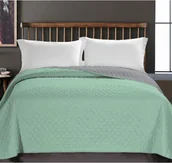 Narzuty - DecoKing DecoKing - Narzuta Axel - Miętowo-Szary 170x270 cm - miniaturka - grafika 1