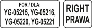 YATO PROWADNICA PRAWA ZAPASOWA PÓŁKI 534*650 YATO YG-05405 - Szafy i witryny chłodnicze - miniaturka - grafika 4