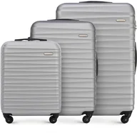 Walizki - Wittchen Zestaw walizek z ABS-u z żebrowaniem 56-3A-31S-01 - miniaturka - grafika 1