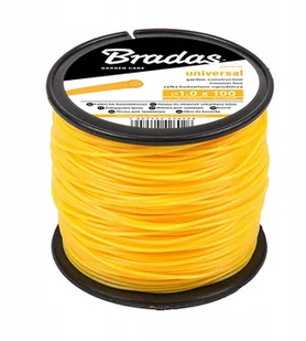BRADAS Żyłka Murarska Ogrodowa 100 m x 1 mm Żółta 6028 ZBO10100 - Narzędzia murarskie - miniaturka - grafika 2