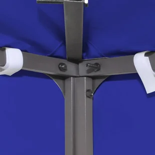 vidaXL Zadaszenie altany, 2-poziomowe, 310 g/m, 4 x 3 m, niebieskie - Pawilony ogrodowe - miniaturka - grafika 3