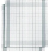 Ściereczki, gąbki, czyściki - De Witte Lietaer De Witte lietaer 200064 2er Pack ściereczka do naczyń len/bawełna, niebieska, 68 x 68 cm 200067 - miniaturka - grafika 1